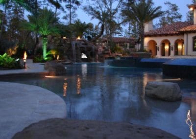 Cool Pool Designs Rock House by Marquise Pools