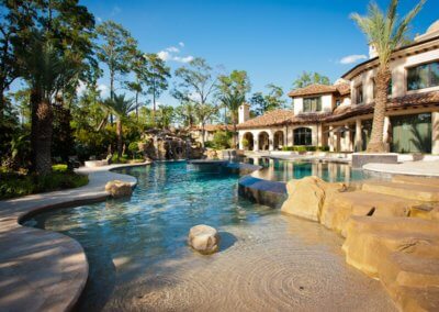 Cool Pool Designs Rock House by Marquise Pools